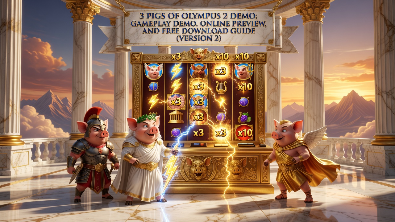 3 Pigs of Olympus 2 Demo: Gameplay Demo, Online Preview, and Free Download Guide (Version 2)