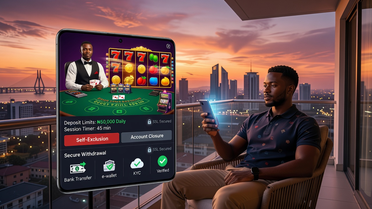 How to Play Casino Games Responsibly Online: Pokies, Live Blackjack, Mobile Gaming, Secure Withdrawals in Nigeria, Legal Checks and Account Closure